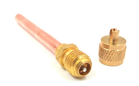 Клапан Шредера 1/4 L=85мм (0.6мм)