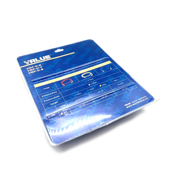 Набор заправочных шлангов 3шт 150см  (22,134,12) Value VRP-С-(R,Y,B) с вентилями