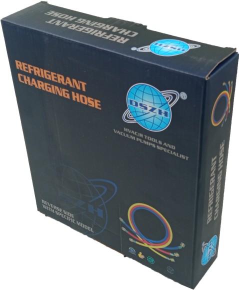 Набор шлангов 3шт 90 см, 500PSI (R-12, R-22, R-502) DS 36500