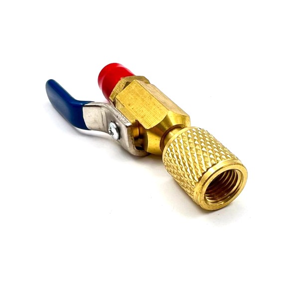 Вентиль шаровый CBFF-1 1/4"SAE F x 1/4"SAE M для заправочных шлангов