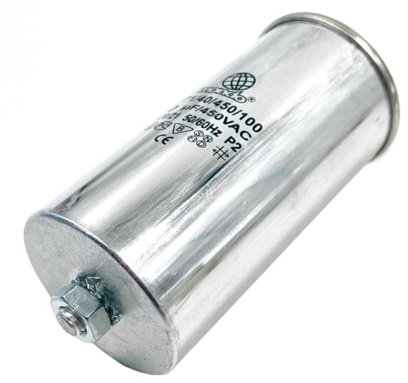 Конденсатор 40 мкф металл