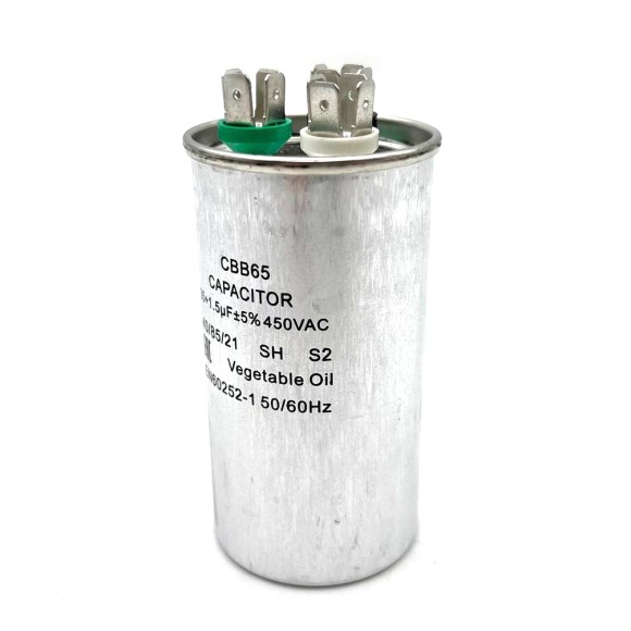 Конденсатор 35+1,5мкф 450V металл