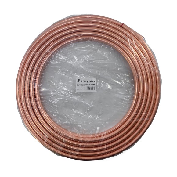 Медная труба 5/8 0,75мм Sharq Tubes бухта 15м Гост