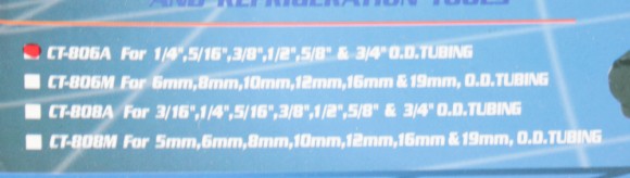 Вальцовка СТ-806А с эксцентриком 1/4 - 3/4