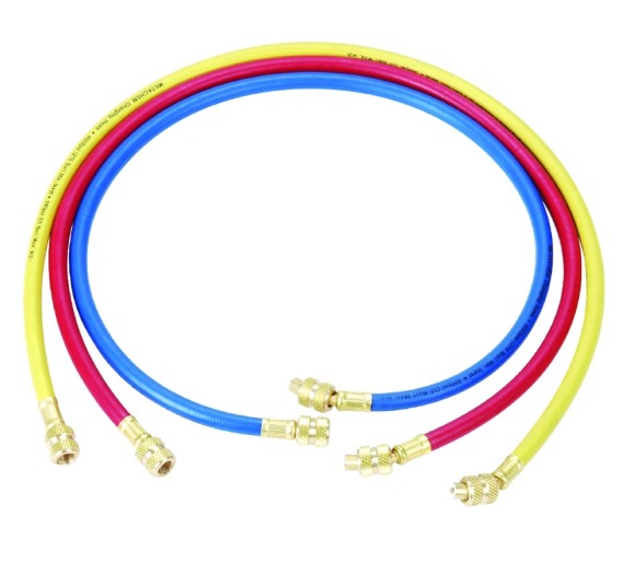 Набор шлангов 3шт 150см, 500PSI (R22, R404, R134, R410) DSZH CT360-RYB