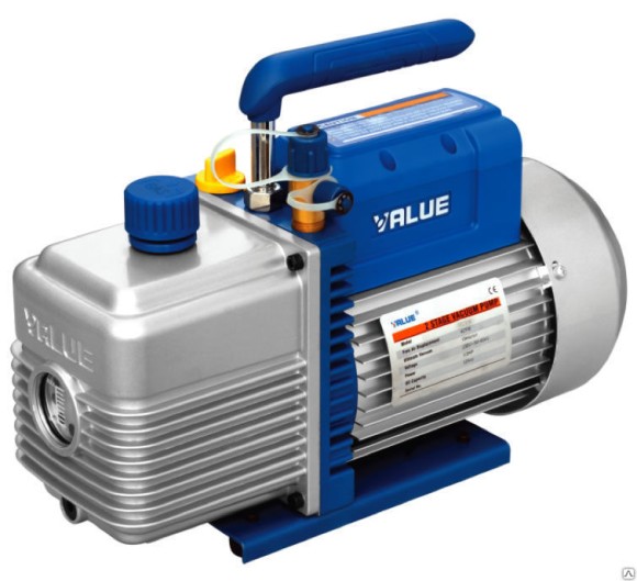 Вакуумный насос 2 ступенчатый Value VE-245N (128 л/мин)