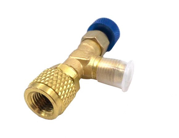 Вентиль для заправки кондиционера 1/4х1/4, R22
