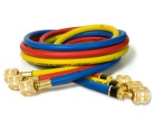 Набор шлангов 3шт 150 см, 600PSI (R-134, R-404, R-407) DS 60600 Набор шлангов 3шт 150 см, 600PSI (R-134, R-404, R-407) DS 60600