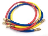 Набор шлангов 3шт 180см, 600PSI (R-12, R-22, R-502) DS 72500 Набор шлангов 3шт 180см, 600PSI (R-12, R-22, R-502) DS 72500