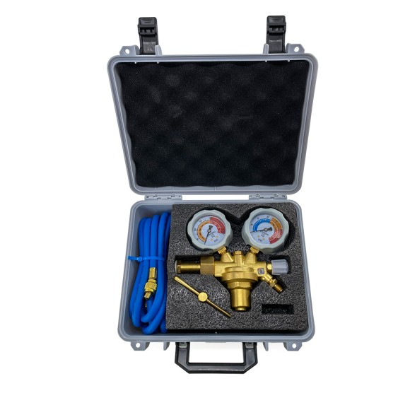 Редуктор (регулятор) для проверки герметичности системы азотом