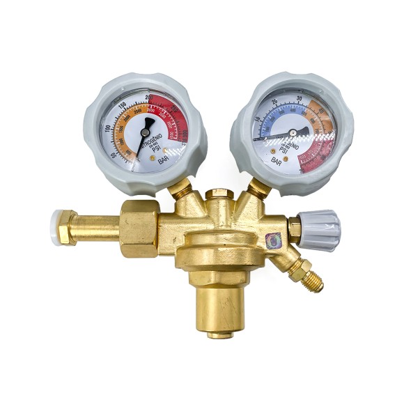 Редуктор (регулятор) для проверки герметичности системы азотом