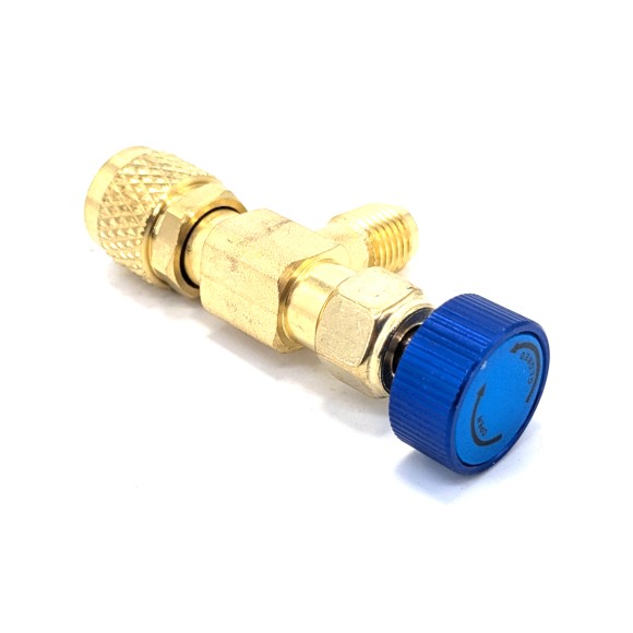 Запорный вентиль-переходник 1/4-1/4 FavorCool Blue (HC-1222)