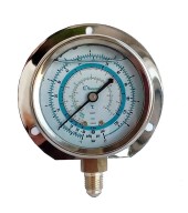 Мановакуумметр с глицерином, 63 мм (R22; R134a; R404A; R407C) Becool BCJL-NG-63