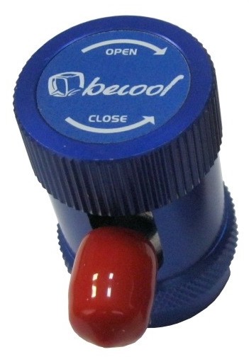 Быстросъёмная муфта Becool НД с вентилем А/С 1/4 SAE 90° BC-QL