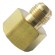 Штуцер переходной DJ - M 3/8 - (F 1/2 - трубная резьба) без конуса