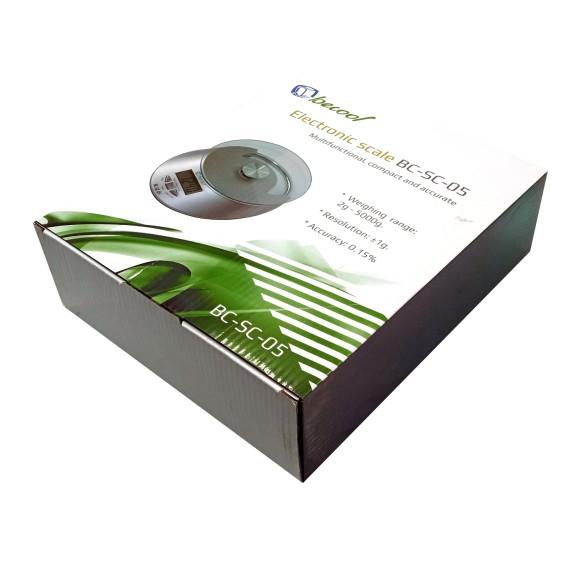 Весы электронные Becool (разрешение 1 гр. взвешивание до 5,0 кг.) BC-SC-05