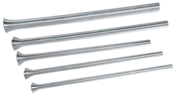 Трубогибы пружинные CT-102L (набор: 1/4",5/16", 3/8",1/2",5/8")