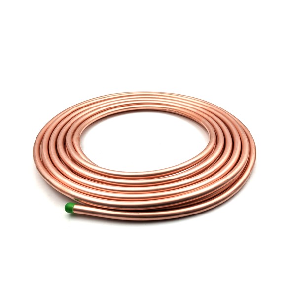 Медная труба 5/8, 0,71мм, Узб., бухта 15м(Уценка)