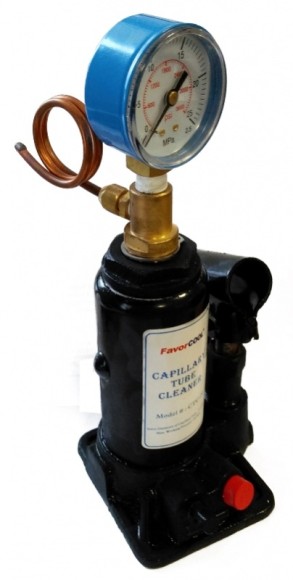 Пресс CTC-20 для продавки капиллярок с манометром