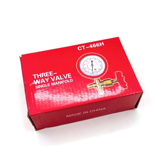 Коллектор 1 вентильный с манометром FC(CT)-466GL-500 (R12, R22, 134, 502)