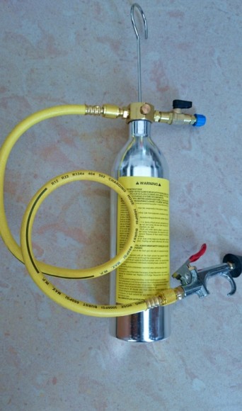 WK-1511 Устройство без манометра для очистки капиллярки, конденсатора и холодильной системы