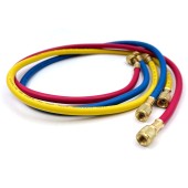 Шланг заправочный 0,9м 1/4-5/16 800-4000Psi комплект 3шт Шланг заправочный 0,9м 1/4-5/16 800-4000Psi комплект 3шт